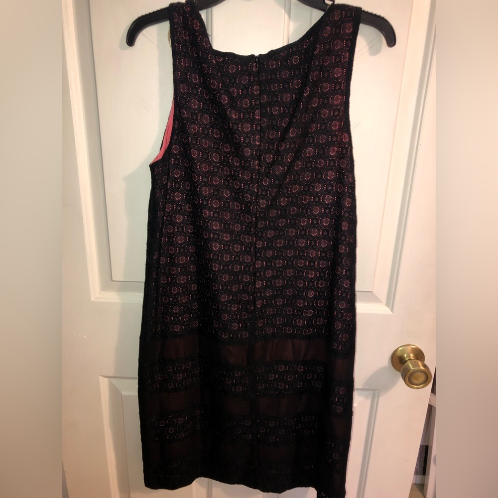 Black shirt sleeveless dress size 8